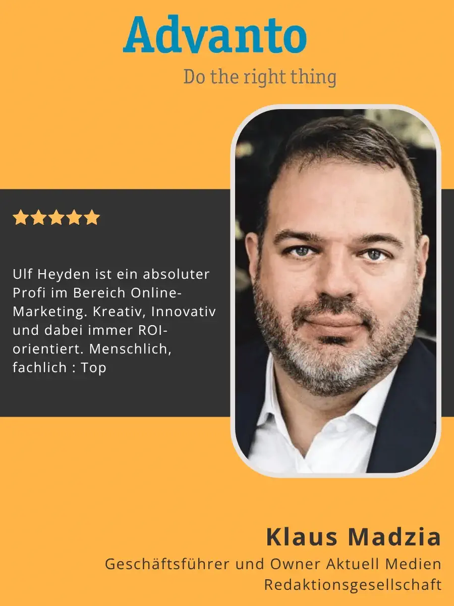 Klaus Madzia, Geschäftsführer und Owner Aktuell Medien Redaktionsgesellschaft